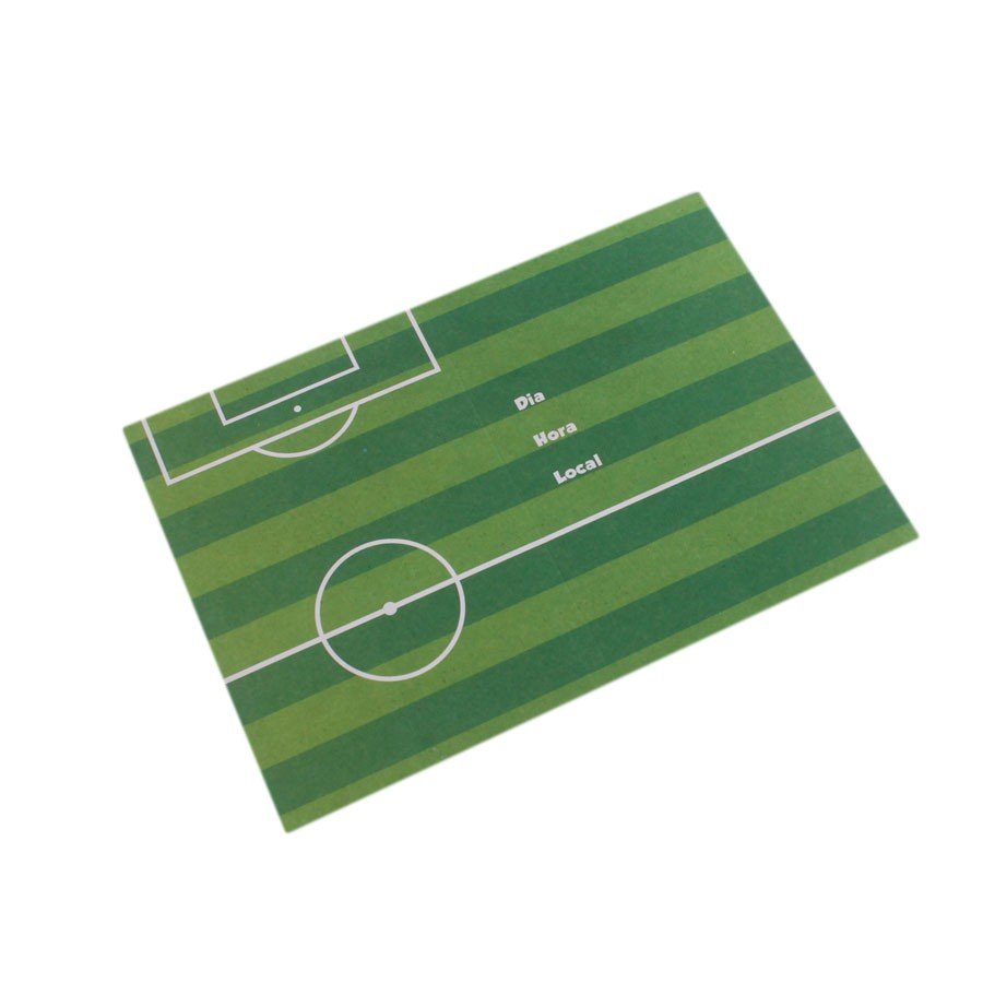 Convite Futebol 08 Unidades